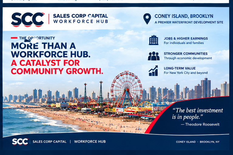 Coney Island workforce hub as a catalyst for community growth